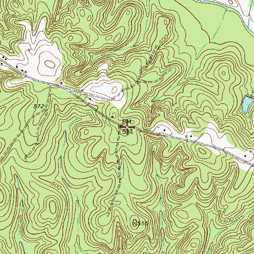 Topographic Map of Star Farm School (historical), SC