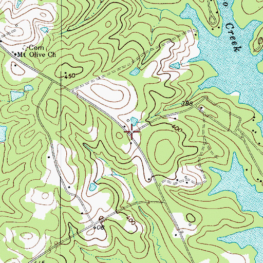 Topographic Map of Lowmans Crossroads (historical), SC
