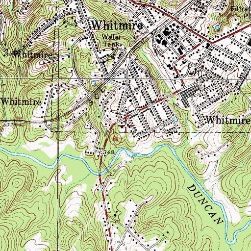 Topographic Map of Pentecostal Holiness Church, SC