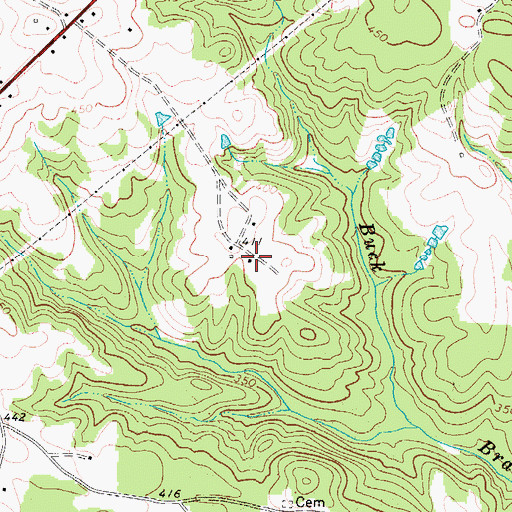Topographic Map of Presley School (historical), SC