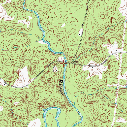 Topographic Map of Schumpert Mill (historical), SC