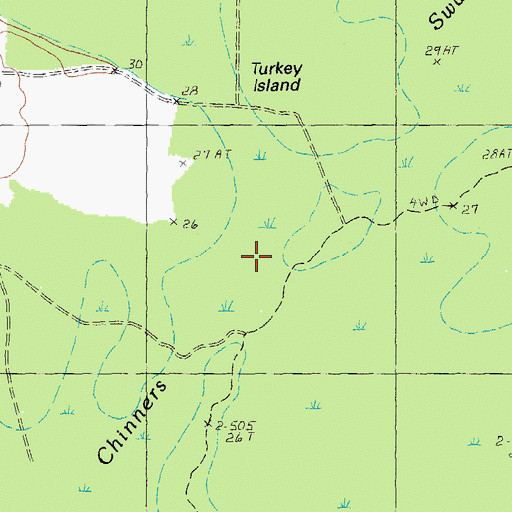 Topographic Map of Schoolhouse Branch, SC