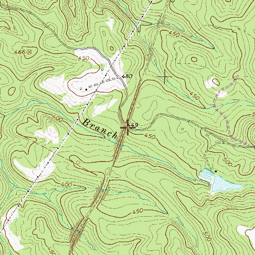 Topographic Map of Swearingen (historical), SC