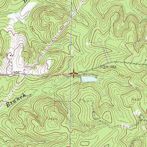 Topographic Map of Walker School (historical), SC