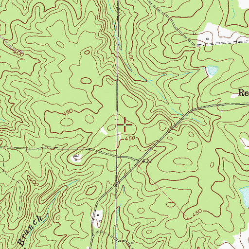 Topographic Map of Cold Springs School (historical), SC