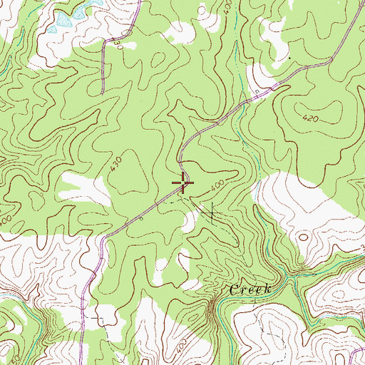 Topographic Map of Johnson School (historical), SC