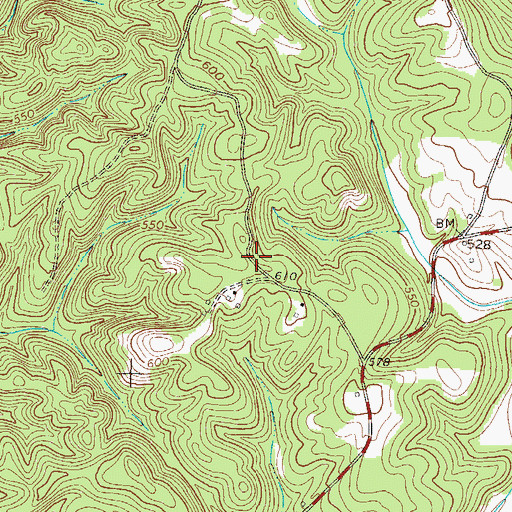 Topographic Map of Duke (historical), SC