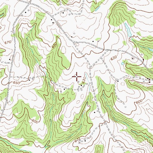 Topographic Map of Hagen School (historical), SC
