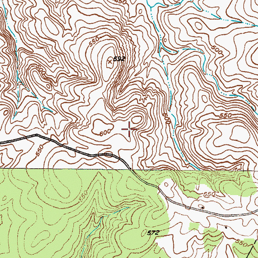 Topographic Map of Piervillle School (historical), SC