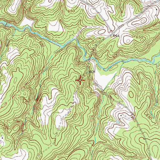 Topographic Map of Piney Grove School (historical), SC