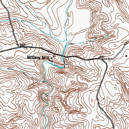 Topographic Map of Rapley Shoals, SC