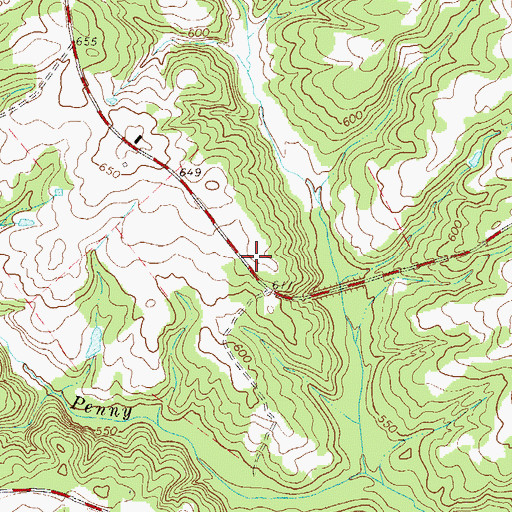 Topographic Map of Rock Hill School (historical), SC