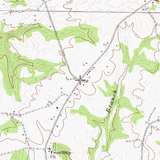 Topographic Map of West View, SC