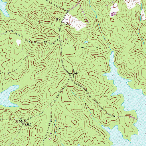 Topographic Map of Branch School (historical), SC