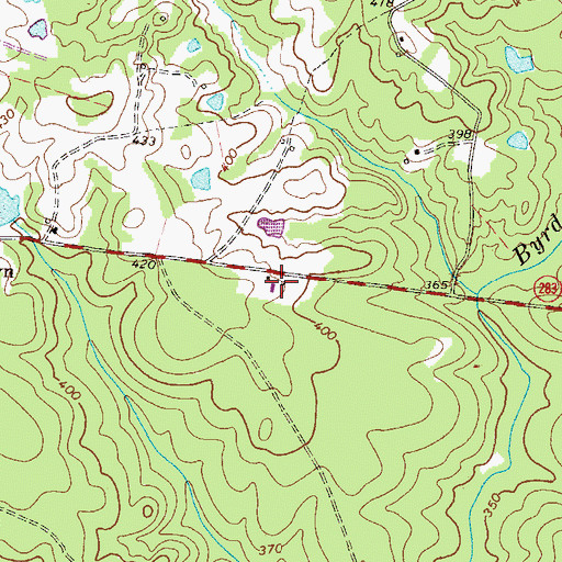 Topographic Map of Ritchentown School (historical), SC