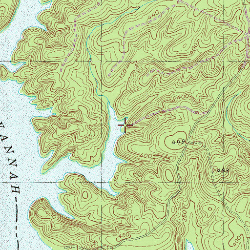 Topographic Map of Mount Carmel Park, SC