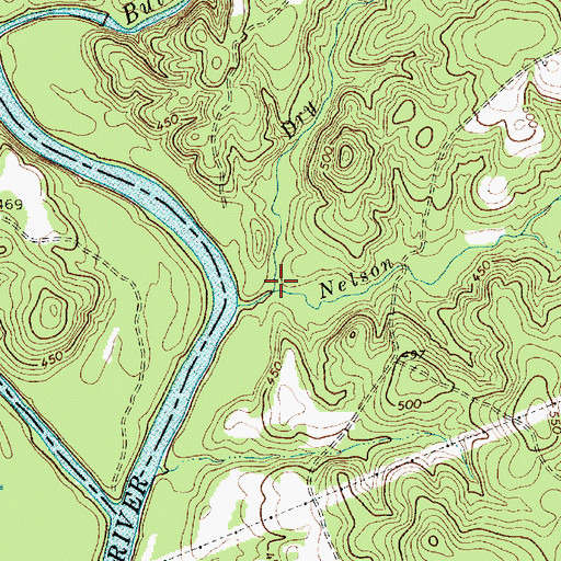 Topographic Map of Dry Creek, SC