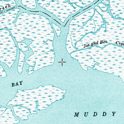 Topographic Map of DuPre Creek, SC