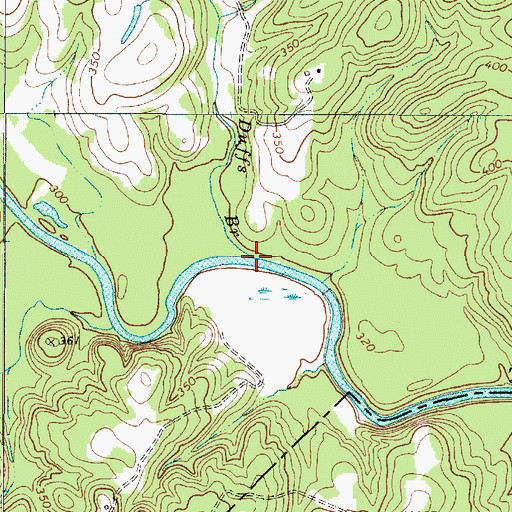 Topographic Map of Duffs Branch, SC