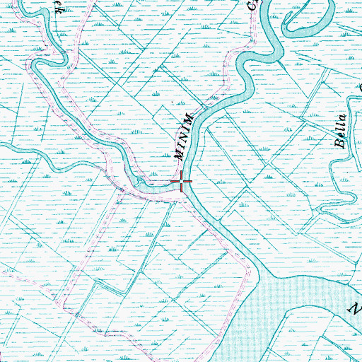 Topographic Map of Kinloch Creek, SC