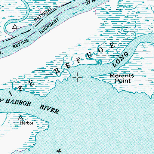 Topographic Map of Long Creek, SC