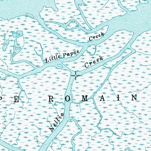 Topographic Map of Nellie Creek, SC