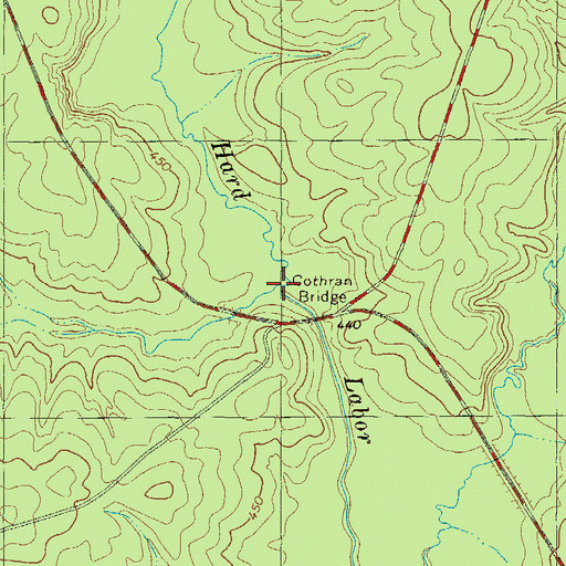 Topographic Map of Stillhouse Branch, SC