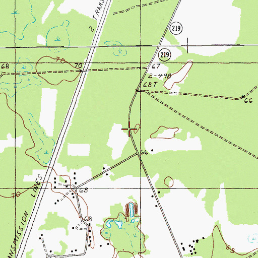 Topographic Map of Terry School, SC