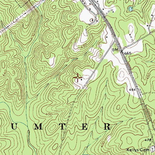 Topographic Map of Herbert Hunt Camp, SC