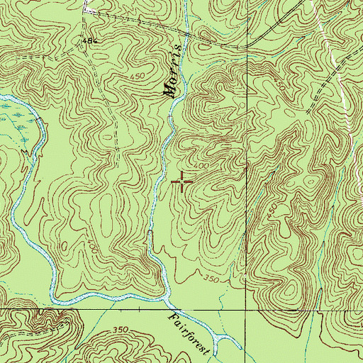 Topographic Map of Sedalia Hunt Camp, SC