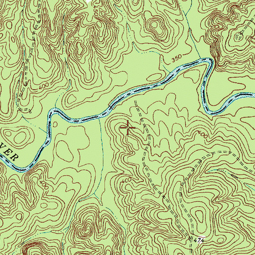 Topographic Map of Ridge Road Hunt Camp, SC
