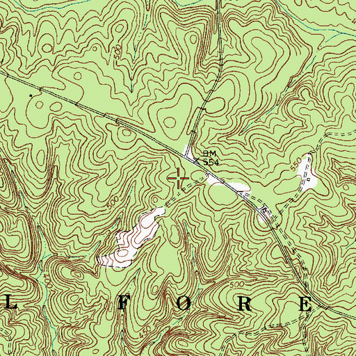 Topographic Map of Black Buck Hunt Camp, SC