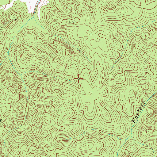 Topographic Map of Willow Oak Hunt Camp, SC
