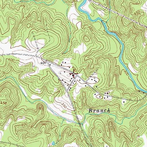 Topographic Map of Church of Prophecy, SC