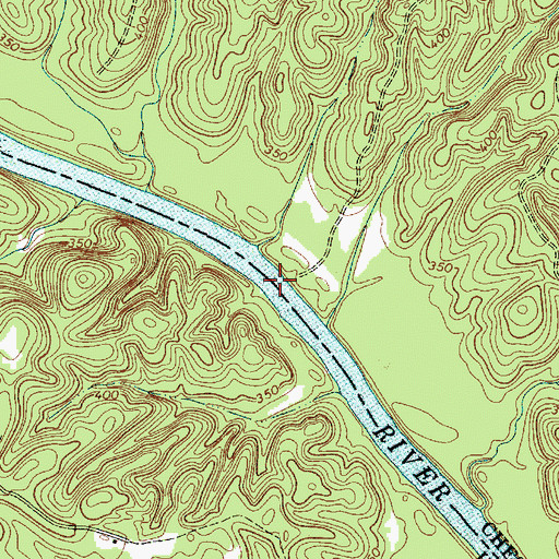 Topographic Map of Lyles Ferry (historical), SC