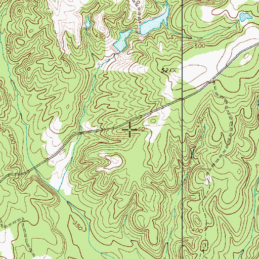 Topographic Map of William Martin Cemetery, SC