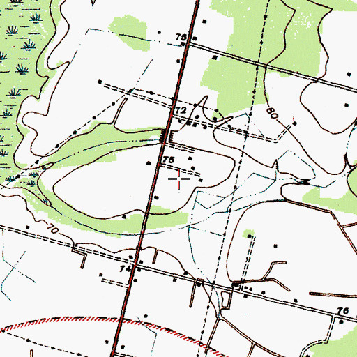 Topographic Map of Turner Place, SC