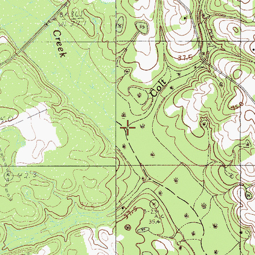 Topographic Map of Colt Branch, SC