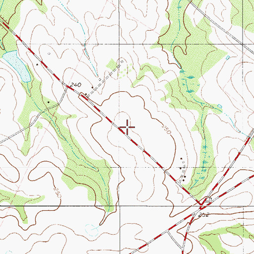 Topographic Map of Oakland School (historical), SC