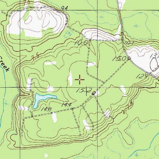 Topographic Map of Davis Hill, SC