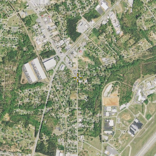 Aerial/Satellite Image of East Gantt, SC