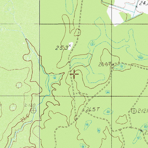 Topographic Map of Antioch School (historical), SC