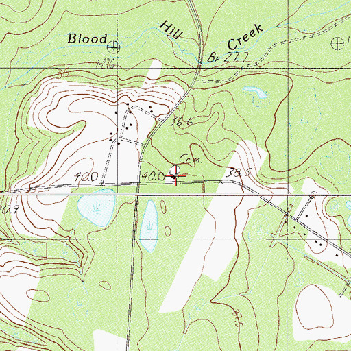 Topographic Map of Macedonia School (historical), SC