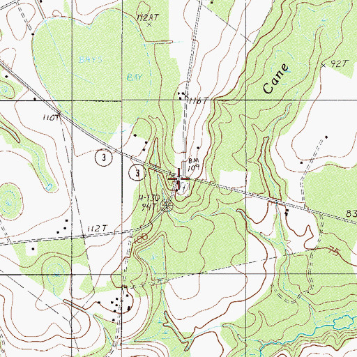 Topographic Map of Mount Carmel Church, SC