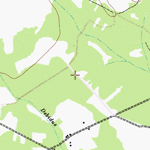 Topographic Map of Betts Village School (historical), SC