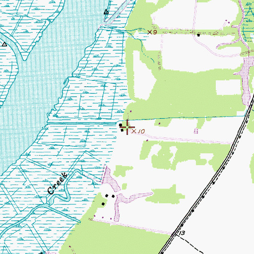 Topographic Map of Caledonia Plantation, SC
