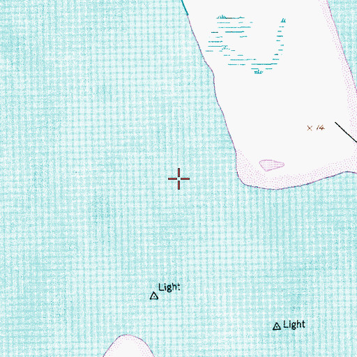Topographic Map of Fishing Bank, SC