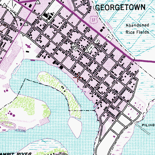 Topographic Map of RIce Museum, SC