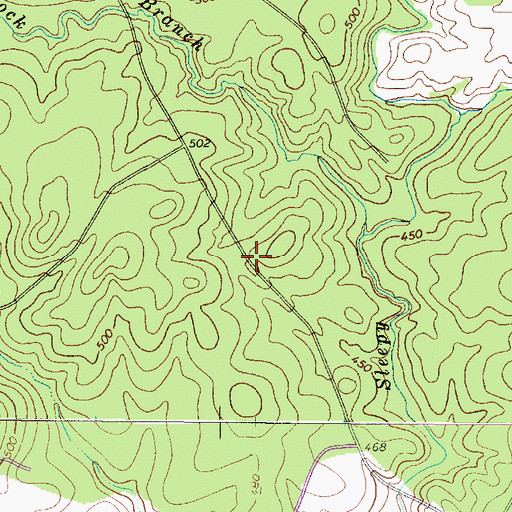 Topographic Map of Celestia (historical), SC