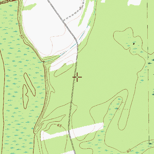 Topographic Map of Annarate Church (historical), SC
